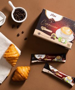 Sản phẩm cà phê capuccino vị dừa