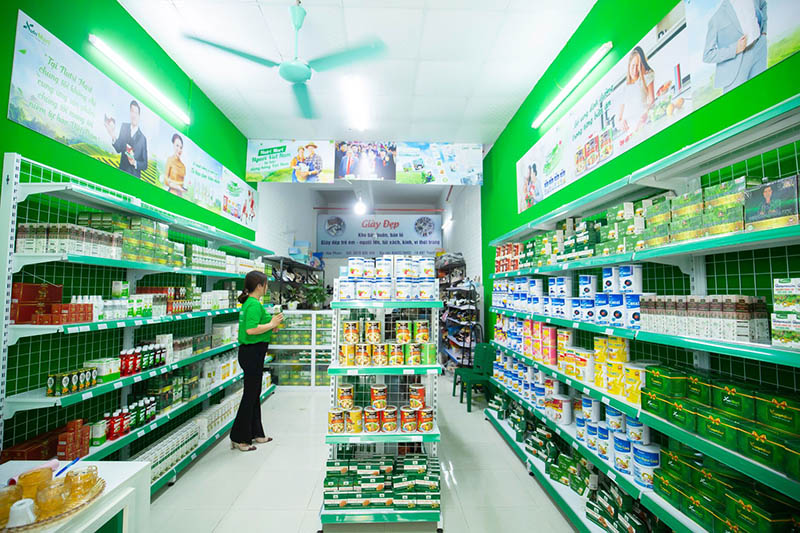 Lần đầu tiên sản phẩm Việt thay thế 100% hàng ngoại trên kệ Nutri Mart.