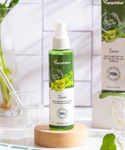 Công dụng Toner Hoa Hồng Cần Tây Rau Má