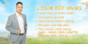 5 cam kết vàng đến từ Vinanutrifood