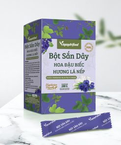 Bột Sắn Dây Hoa Đậu Biếc, Hương Lá Nếp